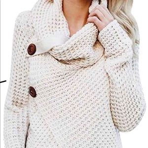 Fiaya Women's Cowl Neck Long Sleeve Cardigan Wrap